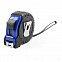 Рулетка GRADE с металлическим клипом 7,5 м., синяя, пластик с логотипом в Самаре заказать по выгодной цене в кибермаркете AvroraStore