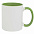 Кружка Promo Plus для сублимационной печати, зеленое яблоко с логотипом в Самаре заказать по выгодной цене в кибермаркете AvroraStore