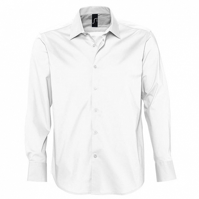 Рубашка мужская BRIGHTON 140 с логотипом в Самаре заказать по выгодной цене в кибермаркете AvroraStore