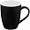 Кружка Bright Tulip, матовая, черная с оранжевым с логотипом в Самаре заказать по выгодной цене в кибермаркете AvroraStore