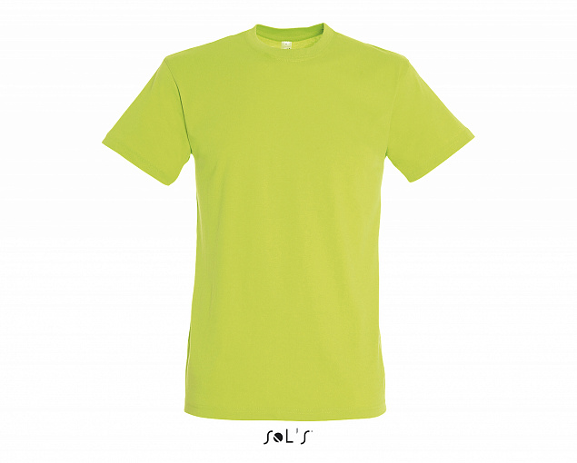 Фуфайка (футболка) REGENT мужская,Зеленое яблоко XXS с логотипом в Самаре заказать по выгодной цене в кибермаркете AvroraStore