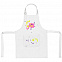 Фартук детский «Пятно Maker», белый с логотипом в Самаре заказать по выгодной цене в кибермаркете AvroraStore