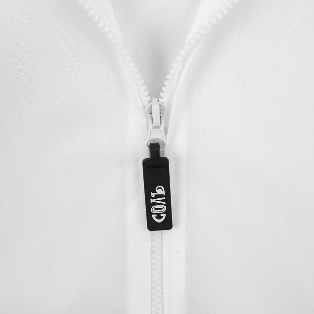 Дождевик «ХЗ», белый с логотипом в Самаре заказать по выгодной цене в кибермаркете AvroraStore