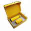Набор Hot Box E (софт-тач) G, желтый с логотипом в Самаре заказать по выгодной цене в кибермаркете AvroraStore