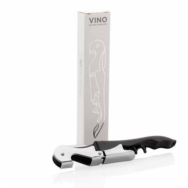 Штопор сомелье Vino с логотипом в Самаре заказать по выгодной цене в кибермаркете AvroraStore