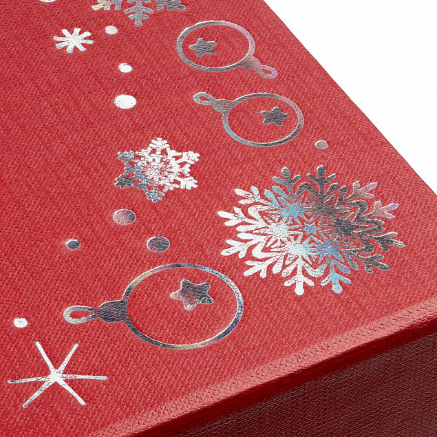 Коробка Frosto, S, красная с логотипом в Самаре заказать по выгодной цене в кибермаркете AvroraStore