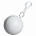 Дождевик в круглом футляре NIMBUS, белый с логотипом в Самаре заказать по выгодной цене в кибермаркете AvroraStore