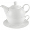 Чайный набор «Эгоист», белый с логотипом в Самаре заказать по выгодной цене в кибермаркете AvroraStore