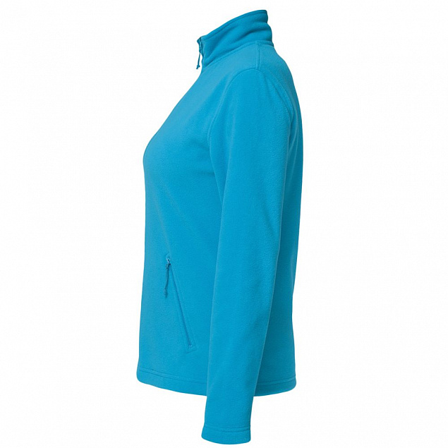 Куртка женская ID.501 бирюзовая с логотипом в Самаре заказать по выгодной цене в кибермаркете AvroraStore