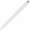 Ручка шариковая Split Neon, белая с черным с логотипом в Самаре заказать по выгодной цене в кибермаркете AvroraStore