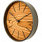 Часы настенные Largo, дуб с логотипом в Самаре заказать по выгодной цене в кибермаркете AvroraStore