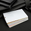 Флешка Card, 8 Гб, белая с логотипом в Самаре заказать по выгодной цене в кибермаркете AvroraStore