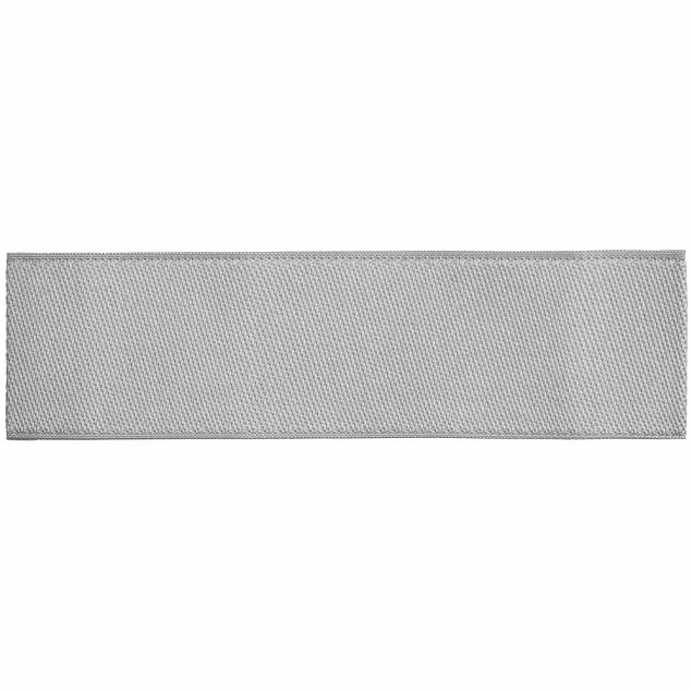 Лейбл тканевый Epsilon, XS, серый с логотипом в Самаре заказать по выгодной цене в кибермаркете AvroraStore