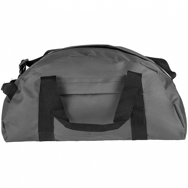 Спортивная сумка Portager, серая с логотипом в Самаре заказать по выгодной цене в кибермаркете AvroraStore