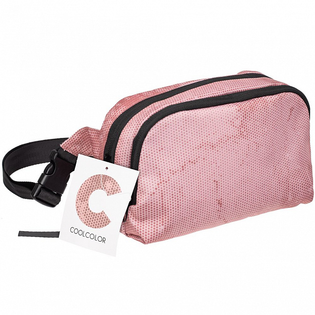 Поясная сумка Pink Marble с логотипом в Самаре заказать по выгодной цене в кибермаркете AvroraStore