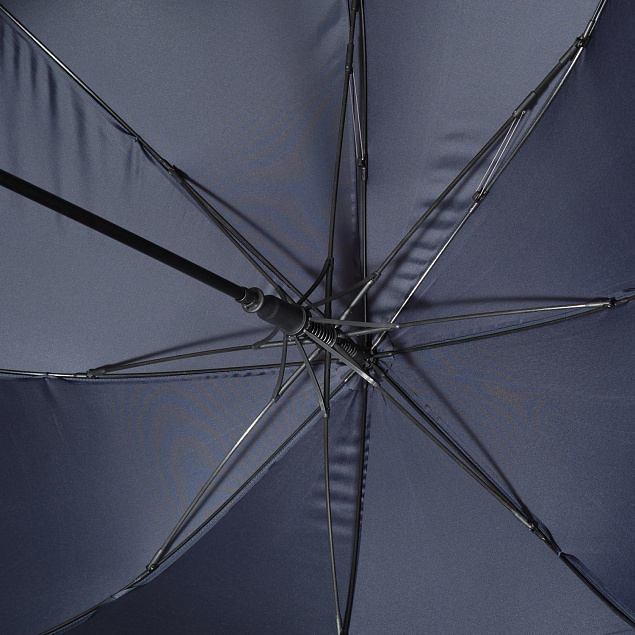 Зонт-трость Dune, черный с логотипом в Самаре заказать по выгодной цене в кибермаркете AvroraStore