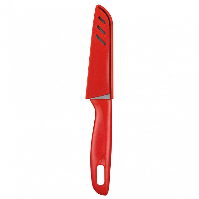 Нож кухонный Aztec, красный с логотипом в Самаре заказать по выгодной цене в кибермаркете AvroraStore