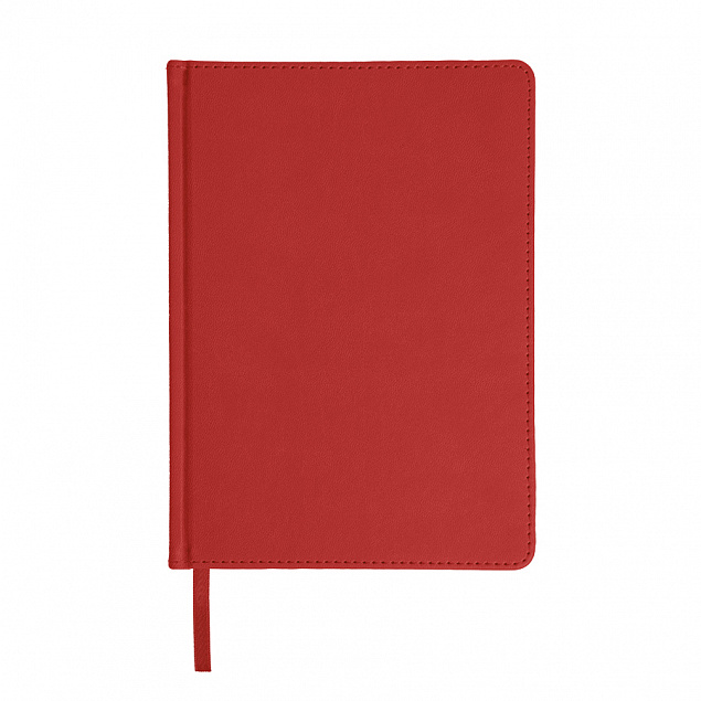 Ежедневник недатированный Anderson, А5,  красный, белый блок с логотипом в Самаре заказать по выгодной цене в кибермаркете AvroraStore