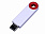 USB 3.0- флешка промо на 32 Гб прямоугольной формы, выдвижной механизм с логотипом в Самаре заказать по выгодной цене в кибермаркете AvroraStore