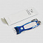 Фонарик  карманный, ультратонкий "Thelix", пластик, LED, синий с логотипом в Самаре заказать по выгодной цене в кибермаркете AvroraStore