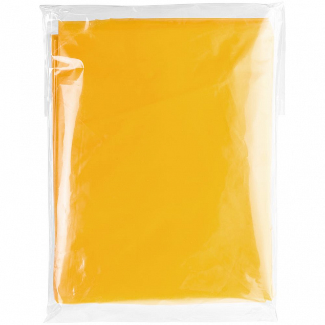 Дождевик BrightWay, желтый с логотипом в Самаре заказать по выгодной цене в кибермаркете AvroraStore