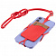 Чехол для карты на телефон Nicolaus, красный с логотипом в Самаре заказать по выгодной цене в кибермаркете AvroraStore