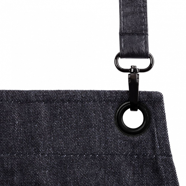 Фартук Craft, черный джинс с логотипом в Самаре заказать по выгодной цене в кибермаркете AvroraStore
