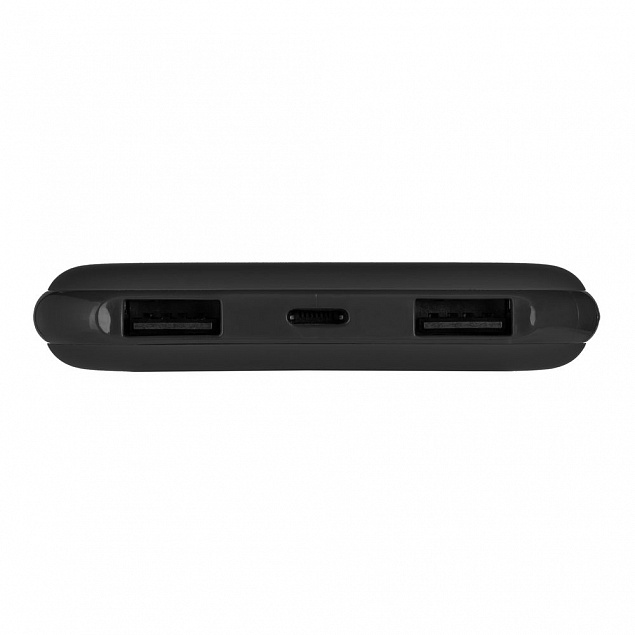Внешний аккумулятор Uniscend All Day Compact 10 000 мAч, черный с логотипом в Самаре заказать по выгодной цене в кибермаркете AvroraStore
