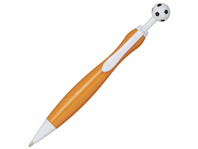 Ручка пластиковая шариковая «Naples football» с логотипом в Самаре заказать по выгодной цене в кибермаркете AvroraStore