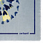 Платок Madeleine, голубой с логотипом в Самаре заказать по выгодной цене в кибермаркете AvroraStore