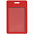 Чехол для карточки/пропуска Devon, красный с логотипом в Самаре заказать по выгодной цене в кибермаркете AvroraStore