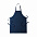 Фартук KONNER, тёмно-синий, 20% хлопок, 80% полиэстер с логотипом в Самаре заказать по выгодной цене в кибермаркете AvroraStore