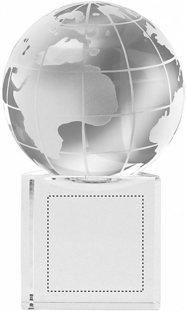 Глобус стеклянный с логотипом в Самаре заказать по выгодной цене в кибермаркете AvroraStore
