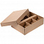 Коробка Sideboard, крафт с логотипом в Самаре заказать по выгодной цене в кибермаркете AvroraStore