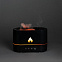 Увлажнитель-ароматизатор с имитацией пламени Fuego, черный с логотипом в Самаре заказать по выгодной цене в кибермаркете AvroraStore