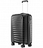 Чемодан Lightweight Luggage S, черный с логотипом в Самаре заказать по выгодной цене в кибермаркете AvroraStore