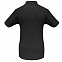 Рубашка поло Safran черная с логотипом в Самаре заказать по выгодной цене в кибермаркете AvroraStore