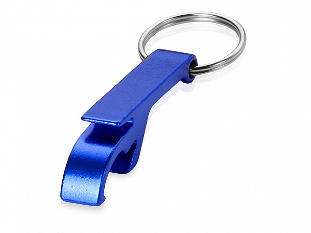 Брелок-открывалка Tao, синий с логотипом в Самаре заказать по выгодной цене в кибермаркете AvroraStore
