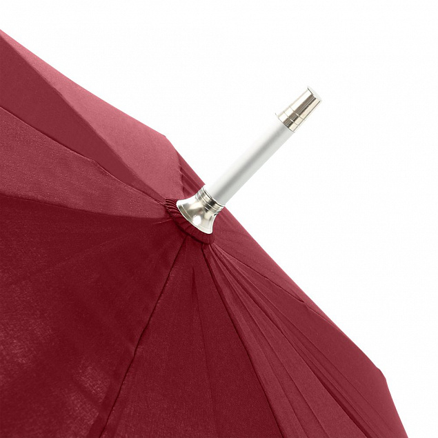 Зонт-трость Alu Golf AC, бордовый с логотипом в Самаре заказать по выгодной цене в кибермаркете AvroraStore