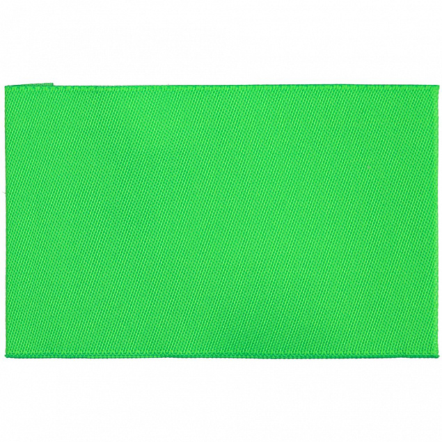 Лейбл тканевый Epsilon, XL, зеленый неон с логотипом в Самаре заказать по выгодной цене в кибермаркете AvroraStore