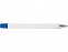 Набор Квартет: ручка шариковая, карандаш и маркер, белый/синий с логотипом в Самаре заказать по выгодной цене в кибермаркете AvroraStore