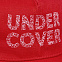 Бейсболка с вышивкой Undercover, красная с логотипом в Самаре заказать по выгодной цене в кибермаркете AvroraStore