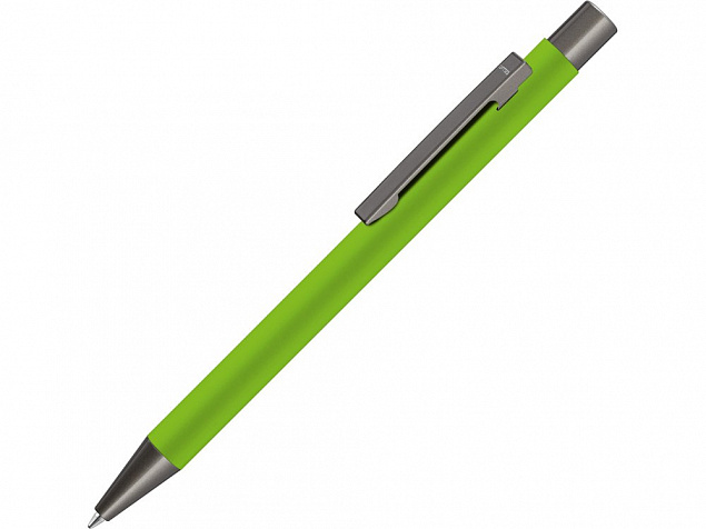 Ручка металлическая шариковая «STRAIGHT GUM» soft-touch с зеркальной гравировкой с логотипом в Самаре заказать по выгодной цене в кибермаркете AvroraStore