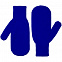 Варежки Life Explorer, синие с логотипом в Самаре заказать по выгодной цене в кибермаркете AvroraStore
