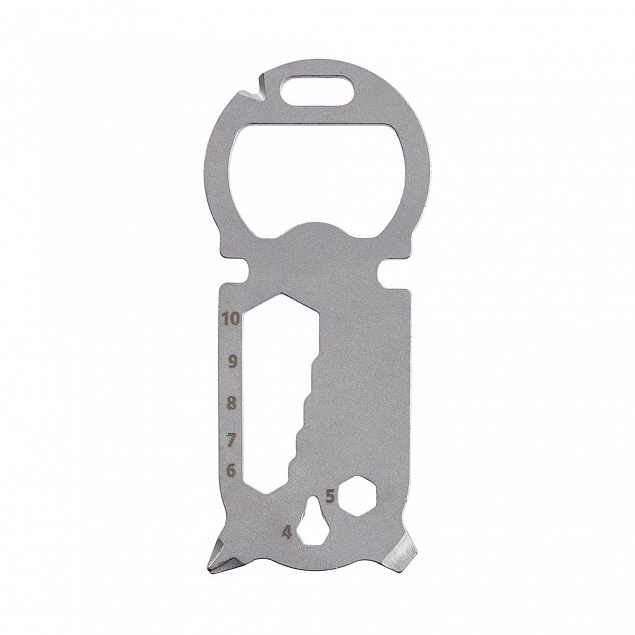 Брелок-мультитул Key Tool 16+ с логотипом в Самаре заказать по выгодной цене в кибермаркете AvroraStore
