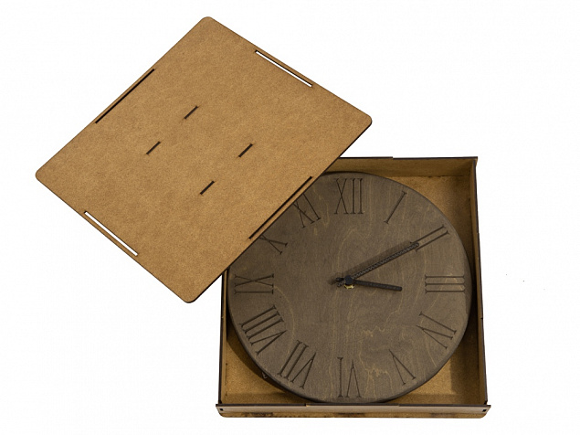 Часы деревянные «Лиара» с логотипом в Самаре заказать по выгодной цене в кибермаркете AvroraStore