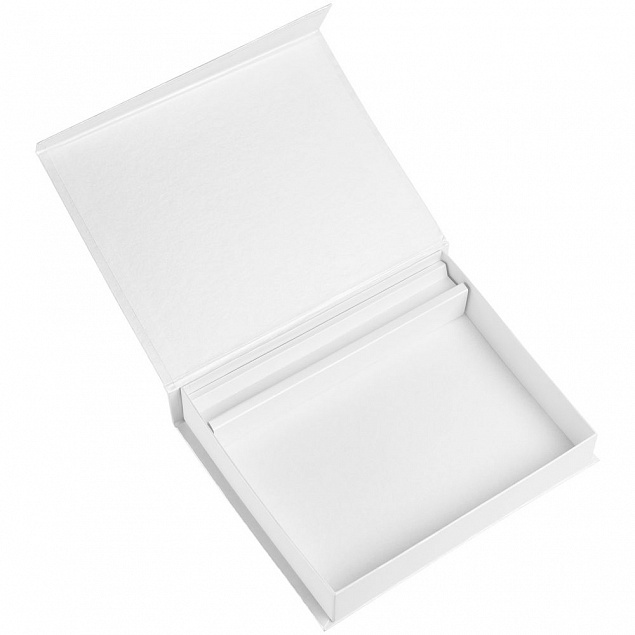 Коробка Duo под ежедневник и ручку, белая с логотипом в Самаре заказать по выгодной цене в кибермаркете AvroraStore
