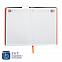 Ежедневник Bplanner.02 orange (оранжевый) с логотипом в Самаре заказать по выгодной цене в кибермаркете AvroraStore