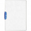 Папка Swingclip, с голубым клипом с логотипом в Самаре заказать по выгодной цене в кибермаркете AvroraStore