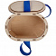 Коробка Drummer, овальная, с синей лентой с логотипом в Самаре заказать по выгодной цене в кибермаркете AvroraStore